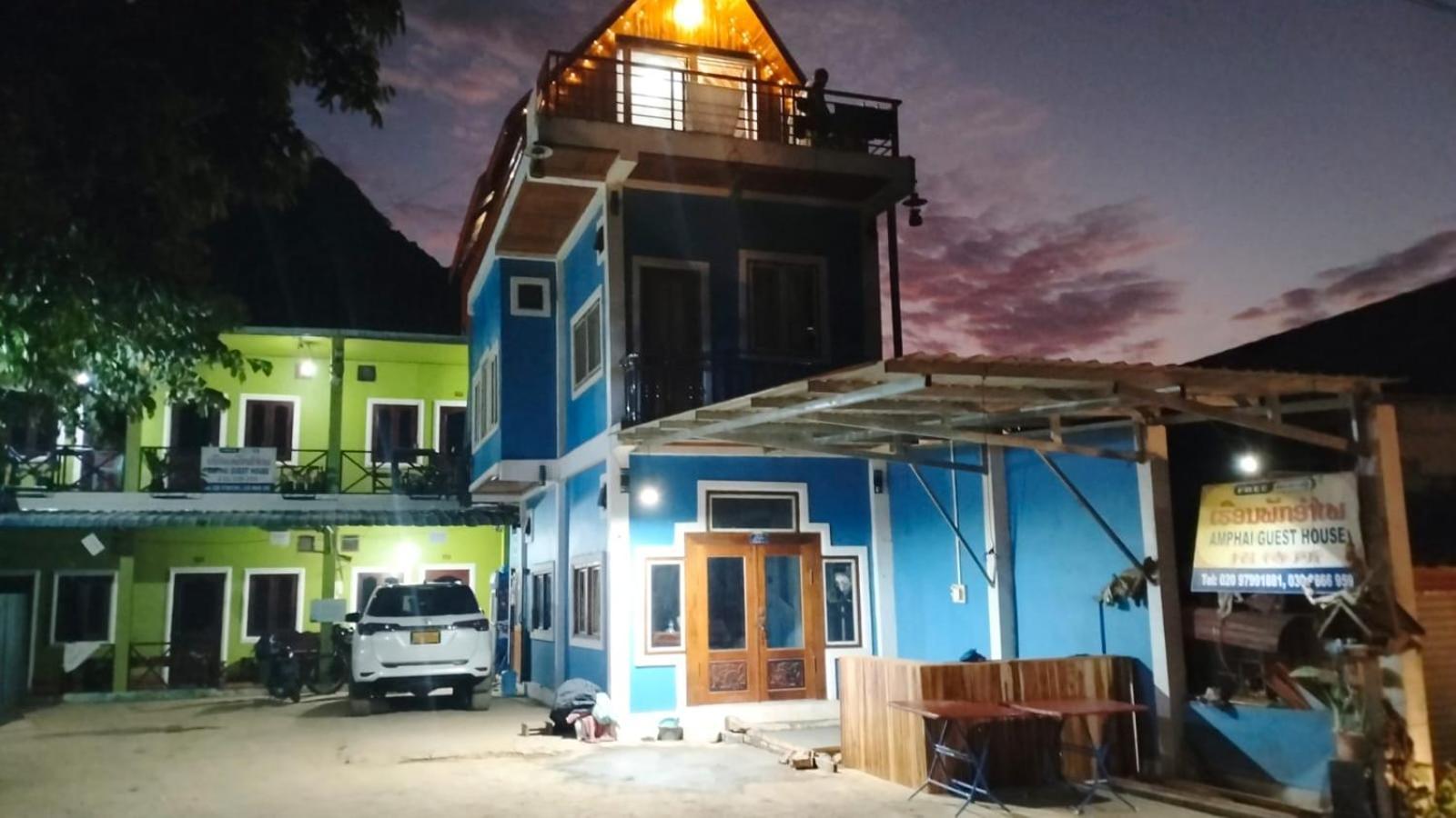 Amphai Guest House Nong Khiaw Ngoại thất bức ảnh